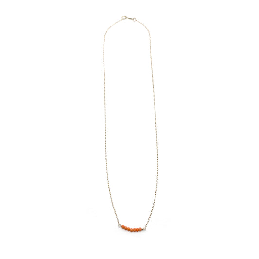 Gemstone Bar Necklace